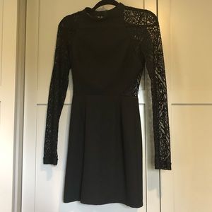 ASTR Black Lace dress - size small
